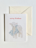 Skating Lamb Card