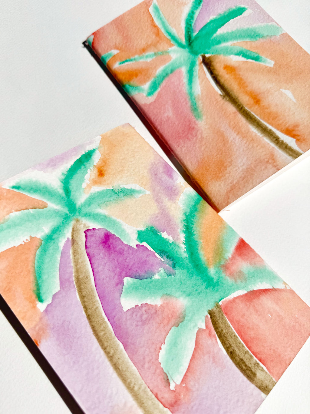 Hand-Painted Soft Cover Notebook – Mojito