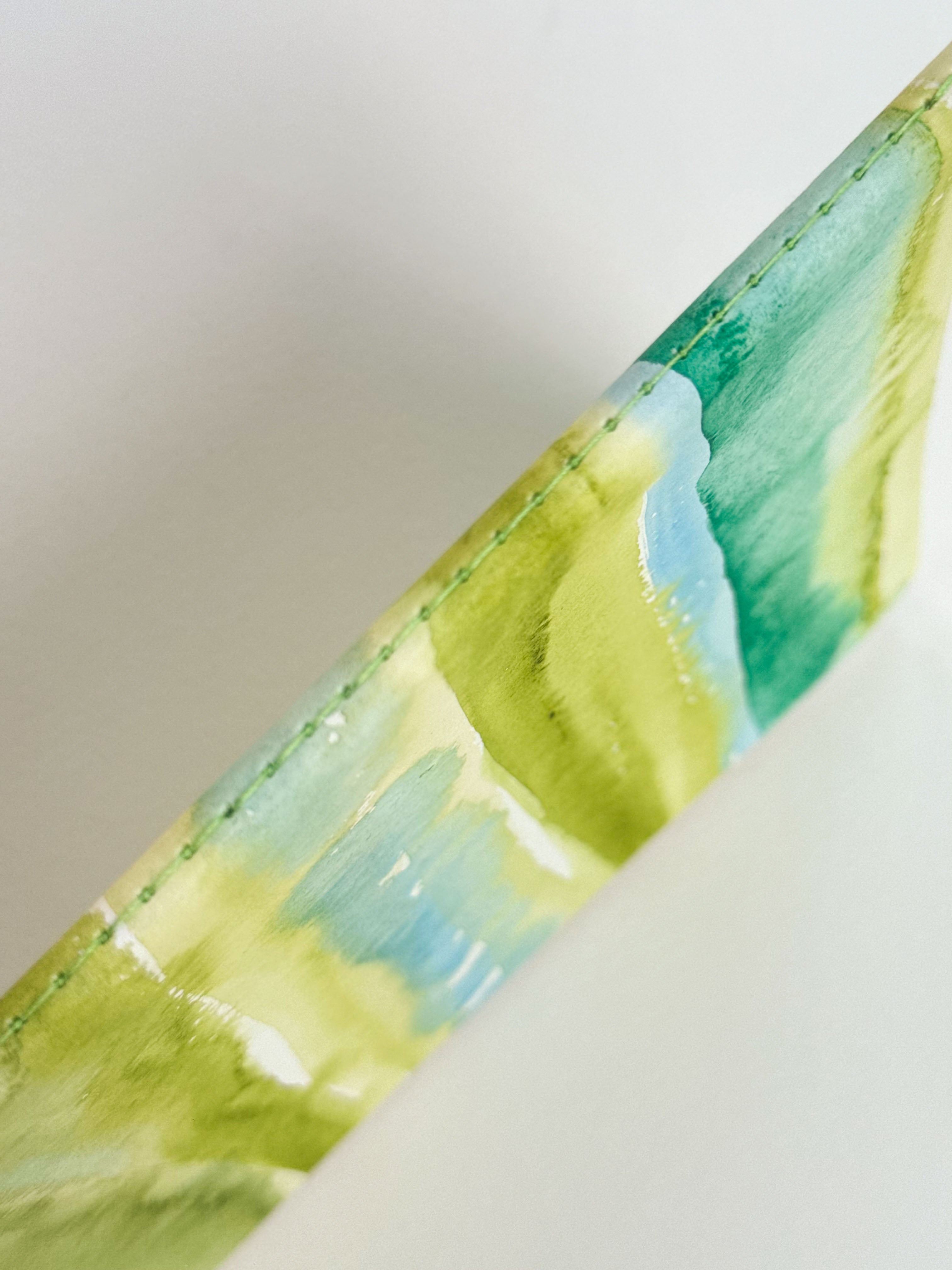 Hand-Painted Soft Cover Notebook – Open Field