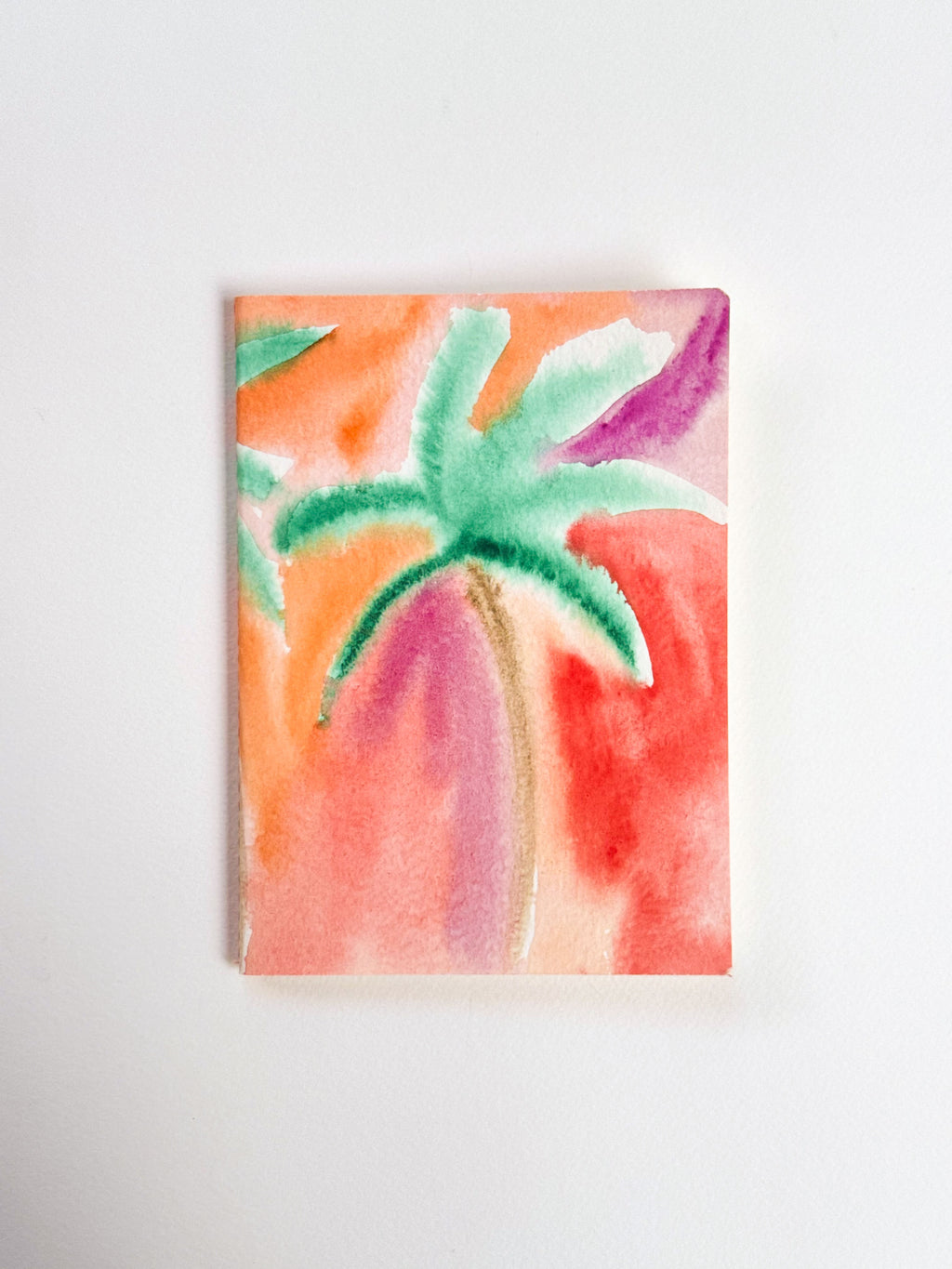 Hand-Painted Soft Cover Notebook – Mojito